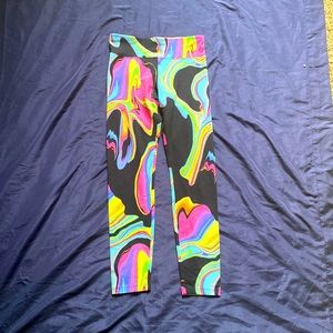 Never worn, multicolor, girls joggers